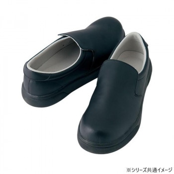 アイトス 4441 耐滑コックシューズ（先芯入り）（男女兼用） ブラック 24.0cm