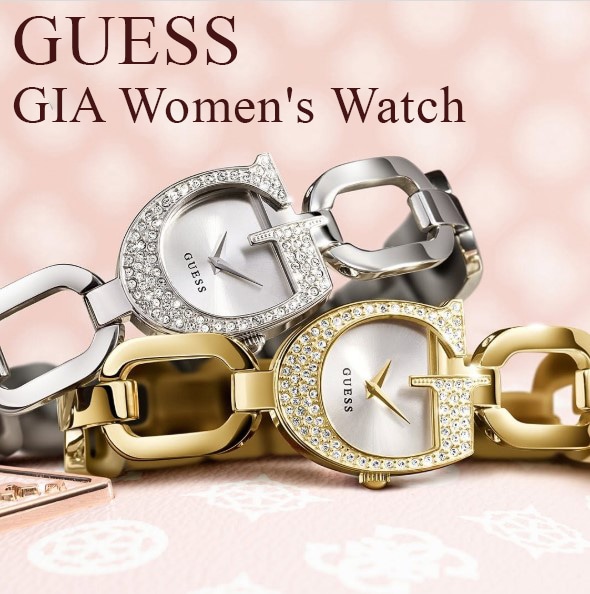Womens watch GAIA ガイア レディース腕時計 GW0683L2 ゴールドトーン / シルバートーン ステンレススチール メタルブレス ウォッチ