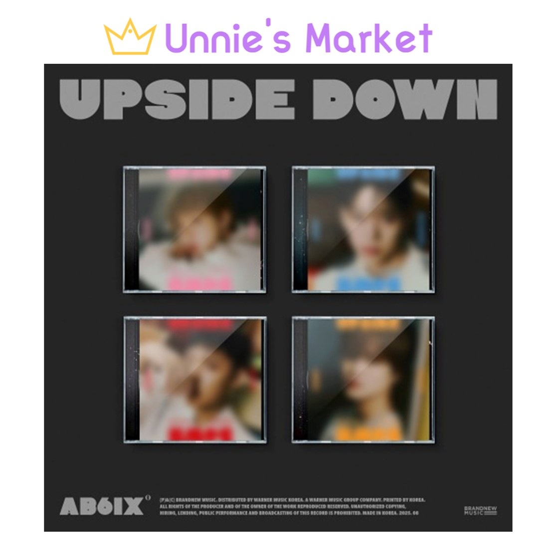 [SET] AB6IX [UPSIDE DOWN] JEWEL VER. 10th EP Album