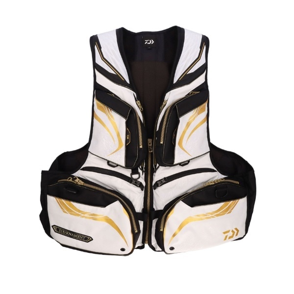 ダイワ ライフジャケット DF-3025T トーナメント バリアテック サイバーフロート ホワイト 2XL