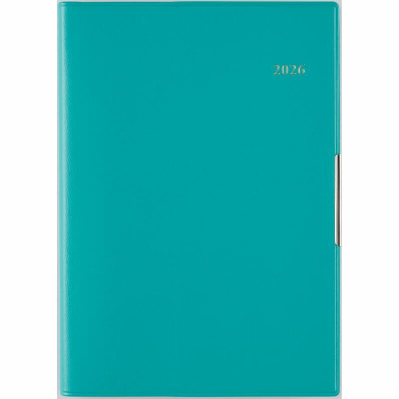 （まとめ買い）高橋書店 2026年 手帳 No.239 フェルテ9 B6判 週間セパレート式＆月間ブロック式 ターコイズ [x3]