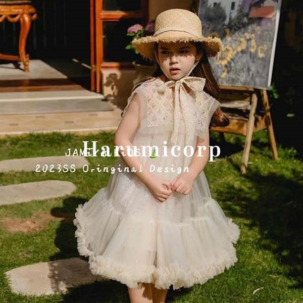 【即納】ワンピース 女子 ドレス 子供 ピアノ 発表会 結婚式 韓国子ども服 ドレス チュール キッズ おしゃれ 可愛い 卒業式 入学式 卒園式 入園式 七五三 ベビー服 子供服 パーティードレス ジ
