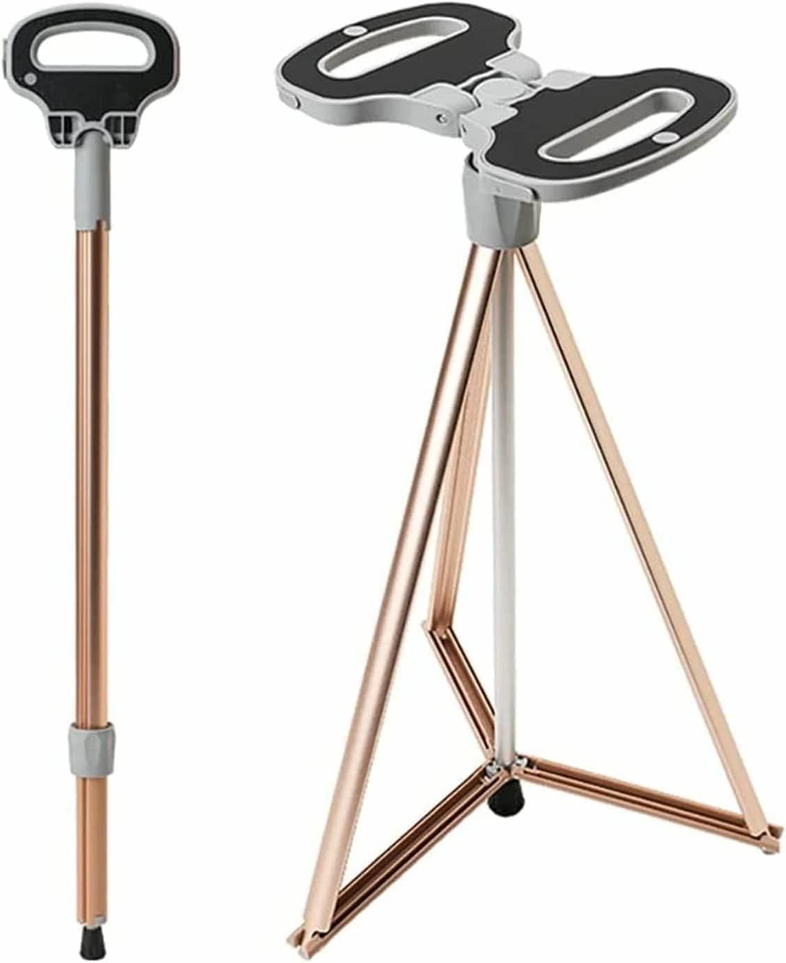 今がチャンス折りたたみ杖 ステッキチェア 超軽量 登山杖 アルミ製 椅子 アウトドア ストック 座れる つえ 高齢者 登山 歩行支援 散 滑り止め スティック 旅行 遠足 スポーツ観戦 ゴルフ観戦 釣