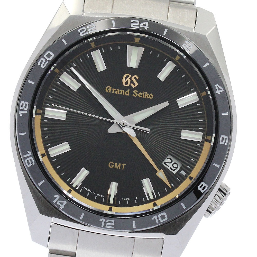 セイコー SEIKO SBGN023/9F86-0AH0 140周年記念 スポーツコレクション デイト GMT クォーツ メンズ 美品 箱・保証書付き_882631【中古】