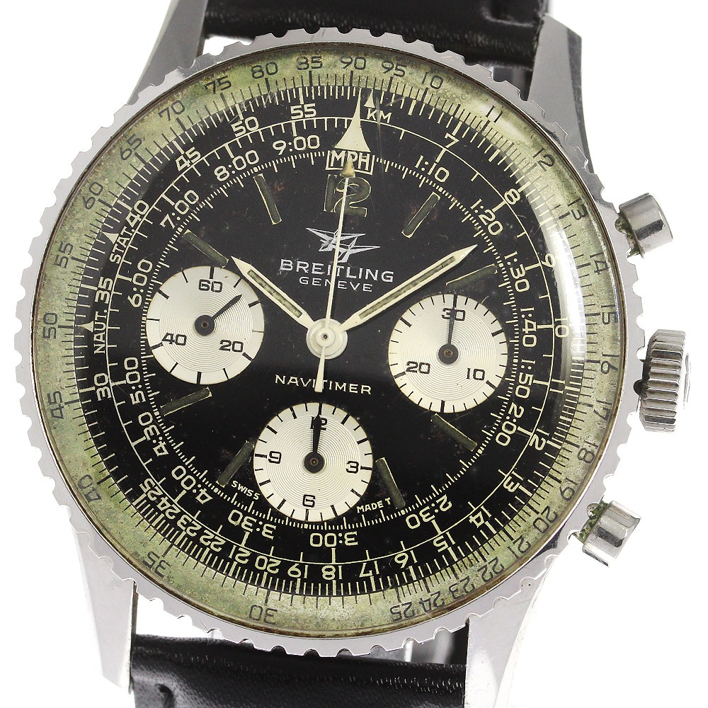ブライトリング BREITLING 806 ナビタイマー クロノグラフ ヴィンテージ 手巻き メンズ _778648【中古】