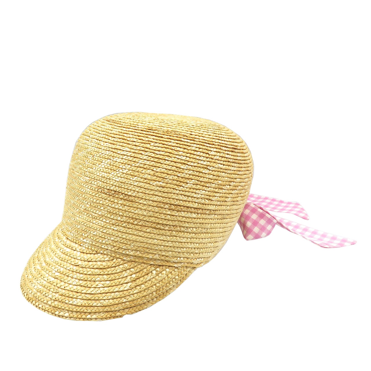 美品 帽子 ストロー/シルク/ストロー ベージュ 0217【中古】 レディース