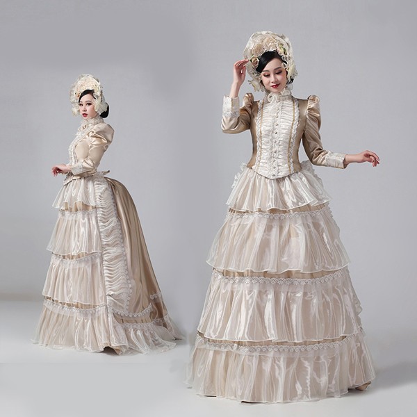 ロココ 貴族ドレス 中世 貴婦人ドレス ステージ 衣装 中世ドレス お姫様ドレス ヨーロッパ 王族服 ジュリエット カラードレス 現代劇演出 ステージ衣装 パーティードレス ブラック 大