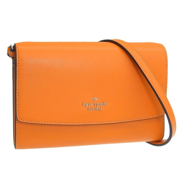 ケイトスペード バッグ レディース ショルダーバッグ アウトレット レザー オレンジ ペリー PERRY SAFFIANO LEATHER WALLET KG029-800 KATE SPADE 12,646円