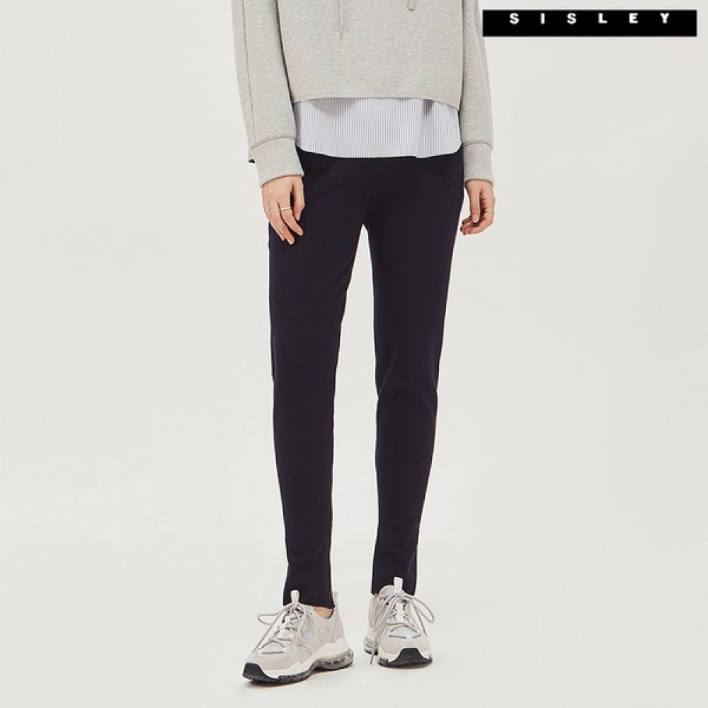 (シスレー) シスレーホールガーメントニットパンツ SAKS36061_NY