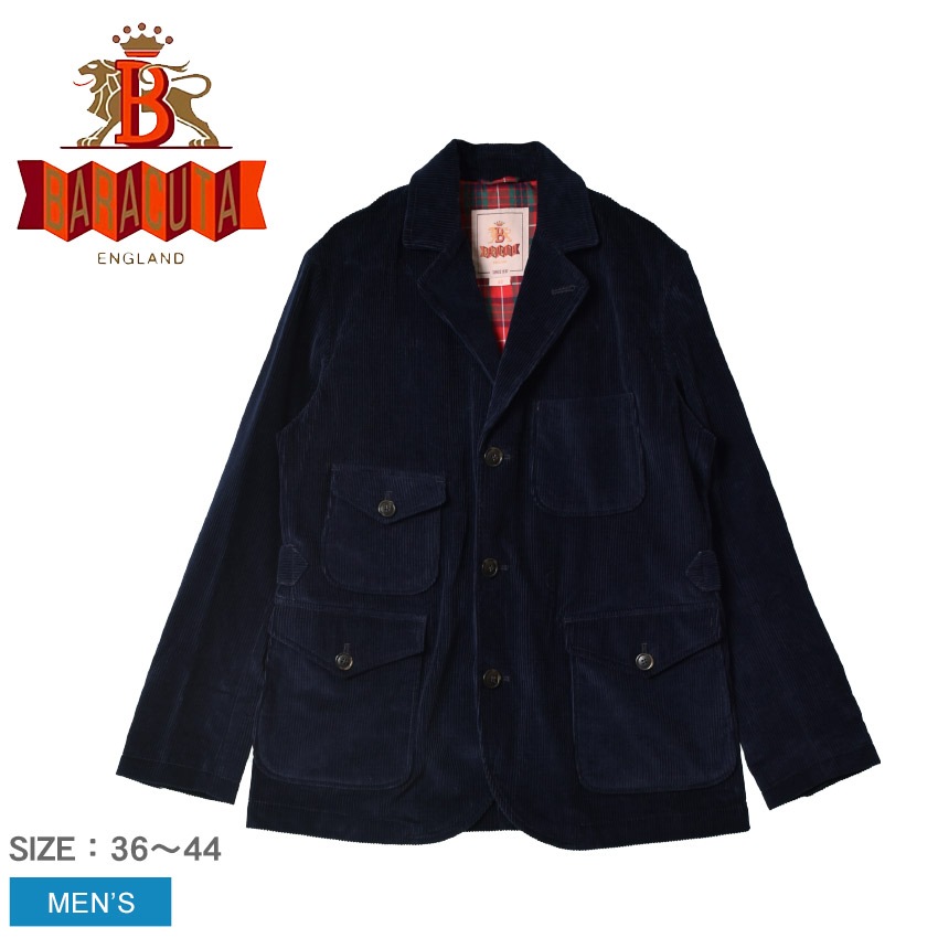 CORD BLAZER BRBLZ0019 メンズ ウェア コート 羽織 上着 ポケット イギリス 英国 上品 おしゃれ ブランド トラッド カジュアル シンプル キレカジ チェック