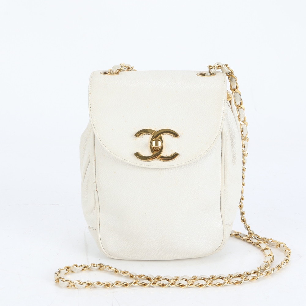 極美品 キャビアスキン レザー ショルダーバッグ 斜め掛け ハンド トート レディース RRE CQ36-9 中古