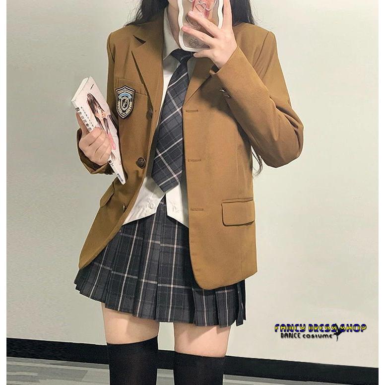 ラケット陸上格闘技ダンス黒 卒業式 中学生 【制服標準装備】制服 小学生 高校生 ブレザー 制服 韓国 ジャケット 女の子 スクール 150 長袖 卒服 紺 女の子 女子 JK ブレザー スー
