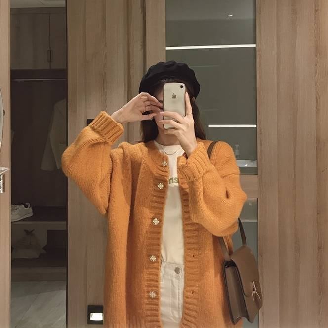 クルーネック カーディガン リブニット レディース 2色 長袖 ケーブル 大人可愛い かわいい 大人女子 エレガント 肌見せ デコルテ 春 秋 冬 ガーリー 10代 20代 大人 学生 お出かけ カジ