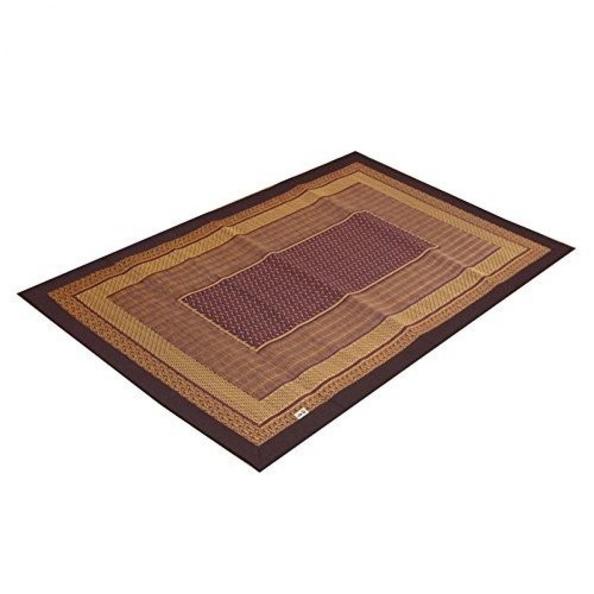 【I】【代引不可】い草 花ござ ランクス ラグタイプ 総色 ワイン 95×150cm 日本製 畳 カバー センターラグ い草【北海道・沖縄・離島不可】【代引不可/沖縄・離