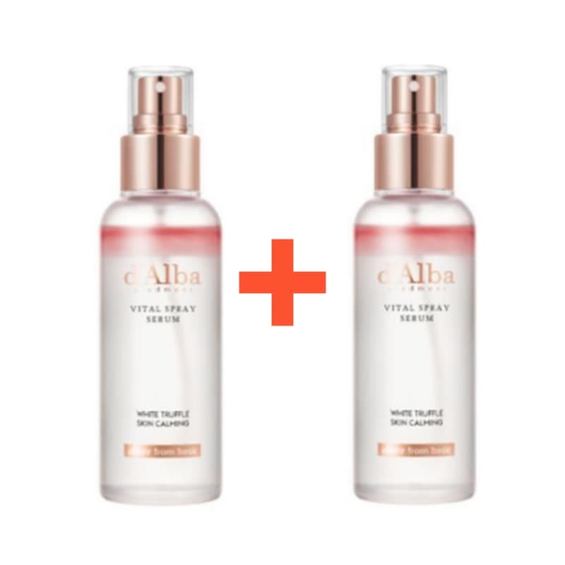 [100mlX2個] ホワイトトリュフバイタルスプレーセラム/ ビーガンレッドミストセラム/ 鎮静/ 保湿/ 光彩/ さわやか/ ビーガン/ 生気/ 栄養 / 霧噴射 / ミスト /美容液 /化粧水