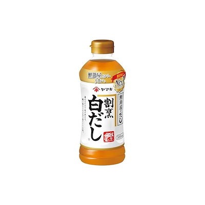 他サイト： ヤマキ 割烹白だし500ml4本の商品画像