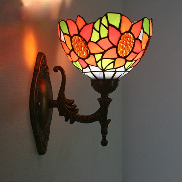 ブラケットライト 壁掛け照明 玄関照明 照明 LED 北欧 ウォールライト おしゃれ ステンドグラス 壁掛けライトアンティーク 照明 照明器具 室内照明 インテリア