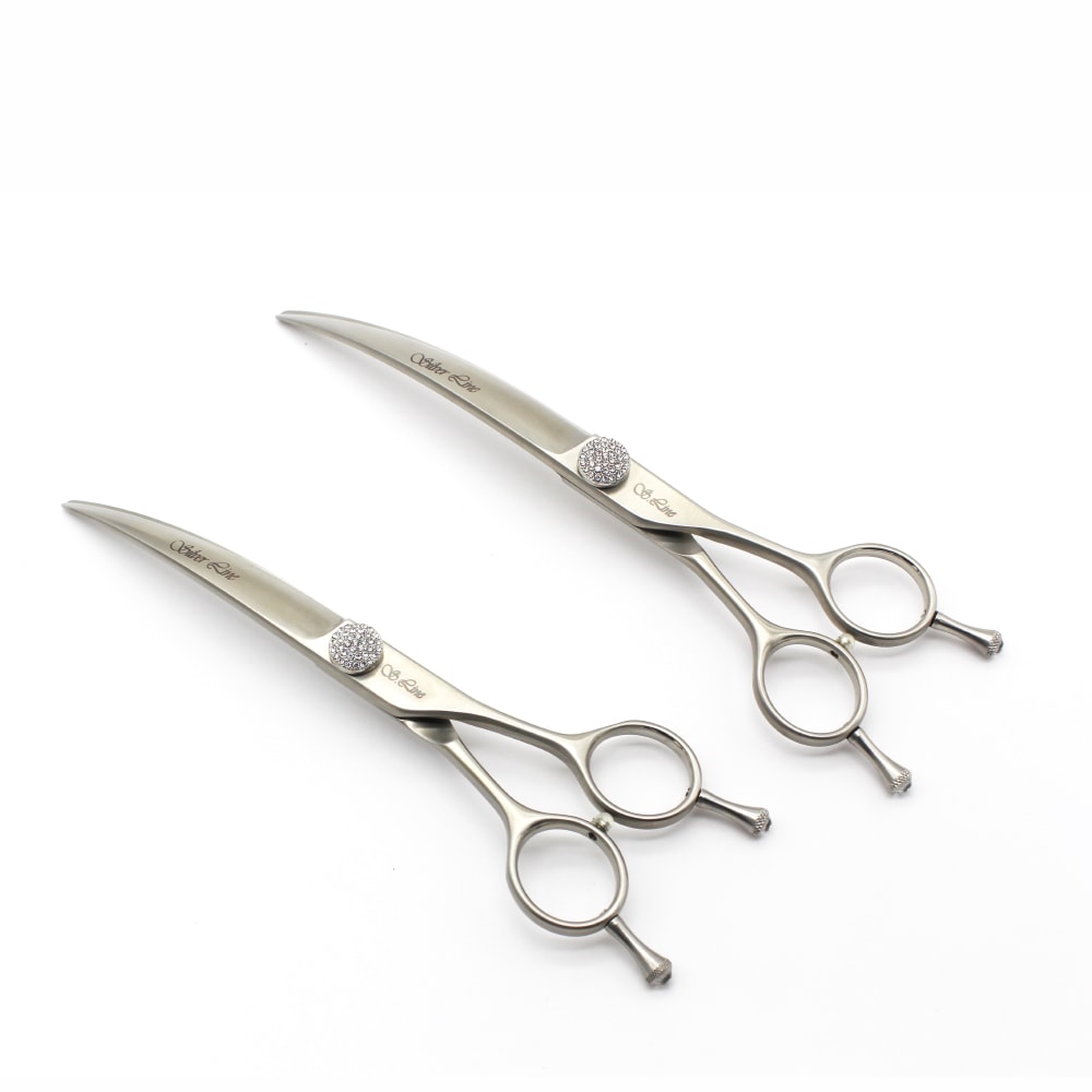 [MHC]ディープライトカーブバサミ ソフトで精巧なカット可能 最高のハサミ ベストセラー 愛建美容 完璧角度 効率的 30度カーブ マット 低い疲労度 高級感