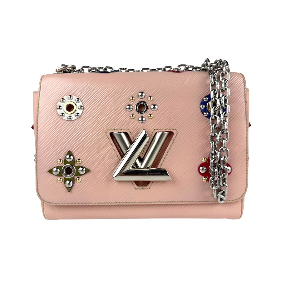 ルイ ヴィトン LOUIS VUITTON ショルダーバッグ エピ ツイストMM エピレザー/メタル ピンクベージュ/シルバー レディース M54219 z4313