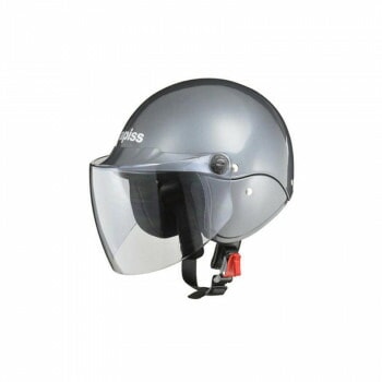 リード工業 apiss セミジェットヘルメット ガンメタリック フリーサイズ AP-603