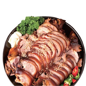 韓国料理 自家製豚足 スライス500g 韓国とんそく 韓国焼肉 豚肉 コラーゲン 呉さんの物語