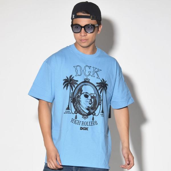 ディージーケー DGK Tシャツ メンズ HIGH ROLLERS TEE