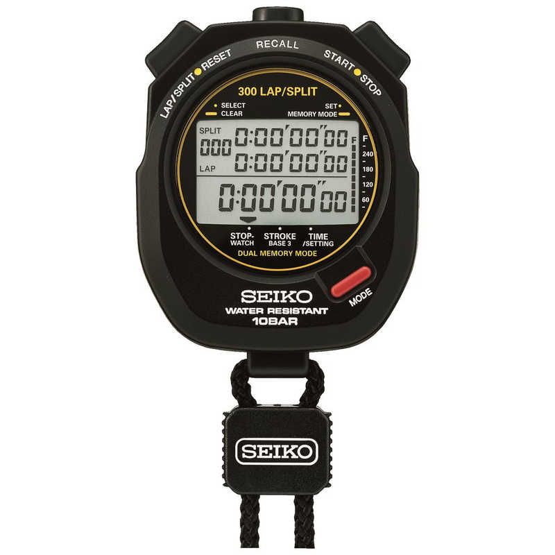 セイコー　【クオーツ時計】ストップウオッチ(STOP WATCH) スイミングマスター　SVAS009