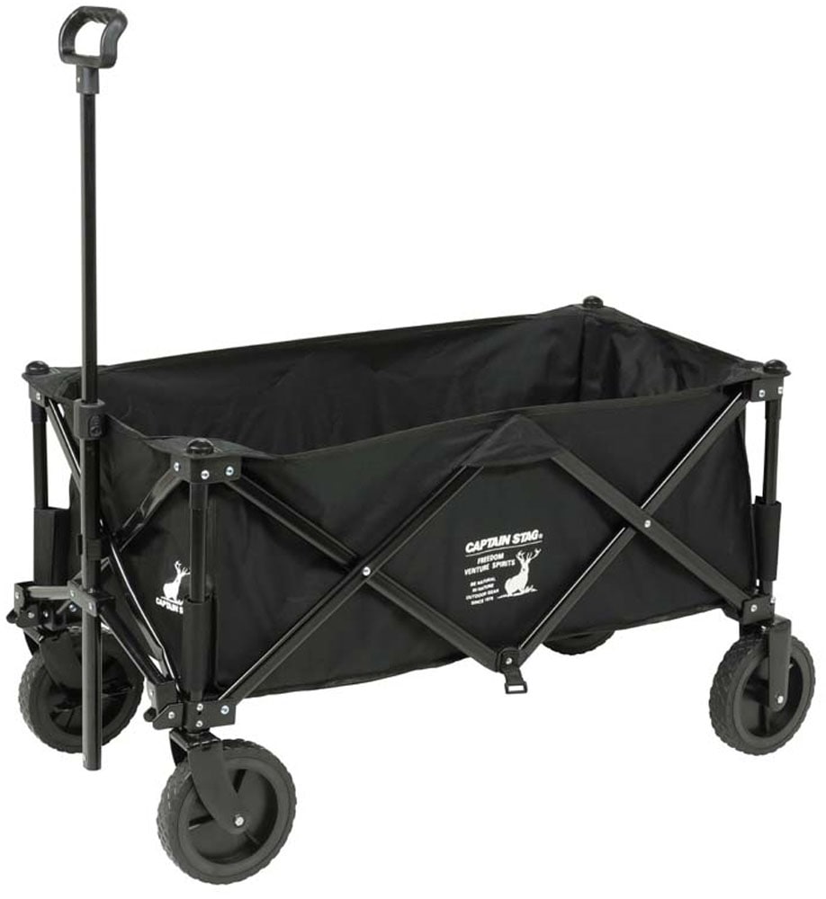 CAPTAIN STAG キャプテンスタッグ CSブラックラベル 収束型4輪キャリー UL1031 アウトドア UL1031