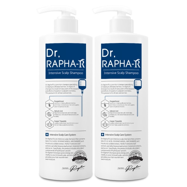 Dr. RAPHA-R/抜け毛防止シャンプー/1000ml/+/1000ml/抜け毛/安心·頭皮