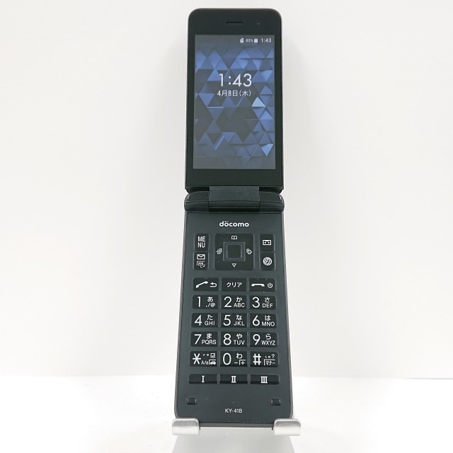DIGNO ケータイ ベーシック KY-41B ドコモ ブラック 送料無料 本体 c09046 【中古】