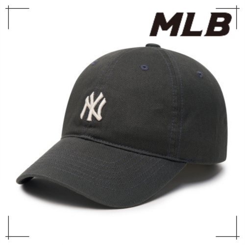 MLB公式正規品 キャップ Rookie Struck Ball Cap NY (Charcoal Grey)