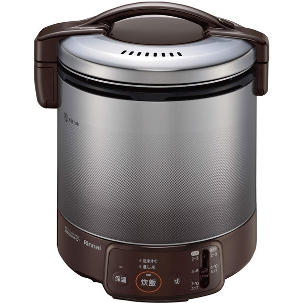 RR-100VQ(DB)-13A ダークブラウン こがまる [ガス炊飯器(都市ガス用1升炊き)]