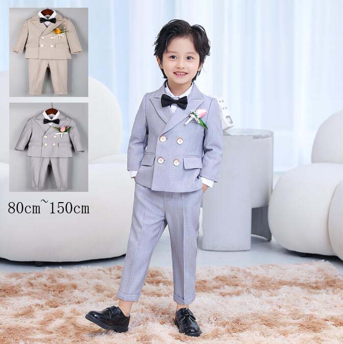 【最安値挑戦】キッズスーツ 子供スーツ 子供服 フォーマルスーツ 男の子 スーツ ピアノ 発表会 ベビー服 ジュニア 秋冬 タキシード 日常 セットアップ 誕生日スーツ 結婚式 男の子スーツ 七五三