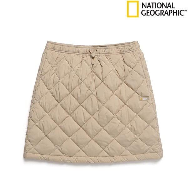 [始興店] N244WSK010 女性 W エルク パディング ショート丈 スカート