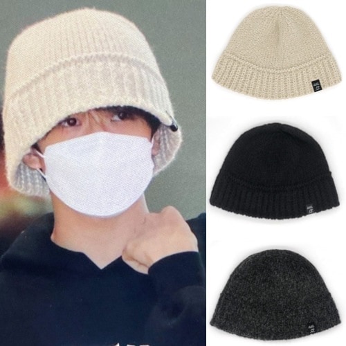 【NCT DREAM チソン着用】COPE KNIT BUCKET HAT バケットハット バケハ 帽子メンズ レディース ユニセックス 韓国ファッション 韓国ブランド ユラーゴ韓国公式正規品