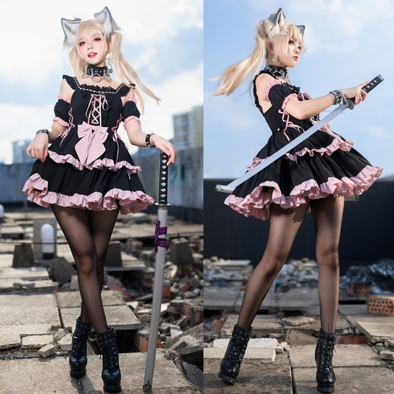 バレエショートJSKライトロリータ二段歌衣装ロリータドレスホットガールドレス