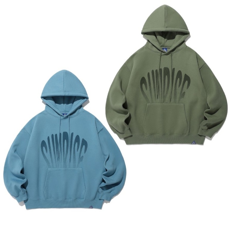 23FW Sunrise Gradation Hoodie (IK2DFMM410A) Light Blue / Khakiパーカー