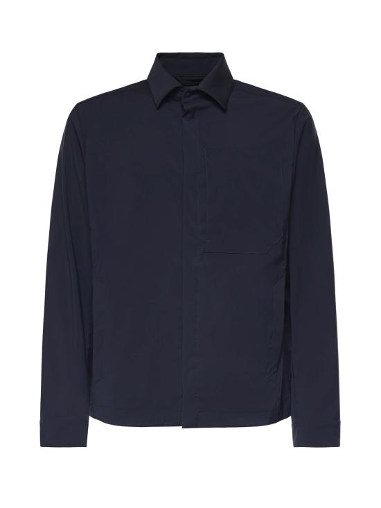 HERNO Men Shirts GI000625U 334849200 Navy blue