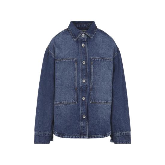 STUDIO NICHOLSON Women Denim Jackets SNW 1779 PASO WOWIN BLUE