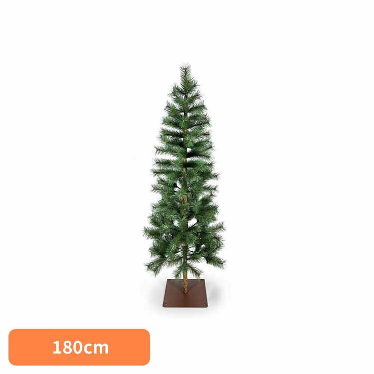 クリスマスツリー リアルツリー 人工 ヌードツリー シンプルツリー クリスマス リアルツリー 180CM グリーン CTG001-18 エス・ティー・イー