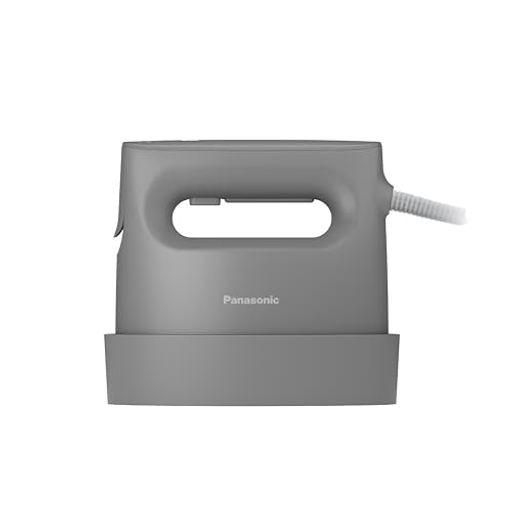パナソニック スチームアイロン 衣類スチーマー NI-FS60A-H カームグレー 360パワフルスチーム コンパクトタイプ プレスもできる2WAY 脱臭 除菌