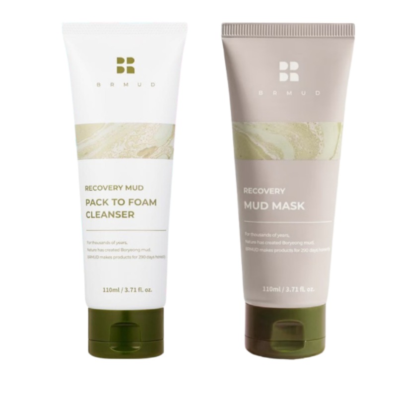 [セット]リカバリーマッドパックトゥフォームクレンザー 110ml +リカバリーマッドマスク110ml
