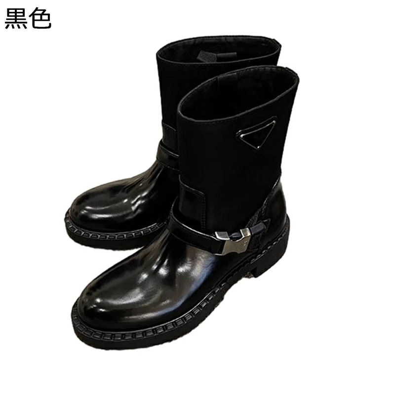 ブーティ レディース ショートブーツ 革 バックル 軽い ブーツ 折り返し 無地 パンク 履き心地いい 疲れない ハーフブーツ 撥水 晴雨兼用 丈夫 お呼ばれ ロックファション ストリート系 通勤通学