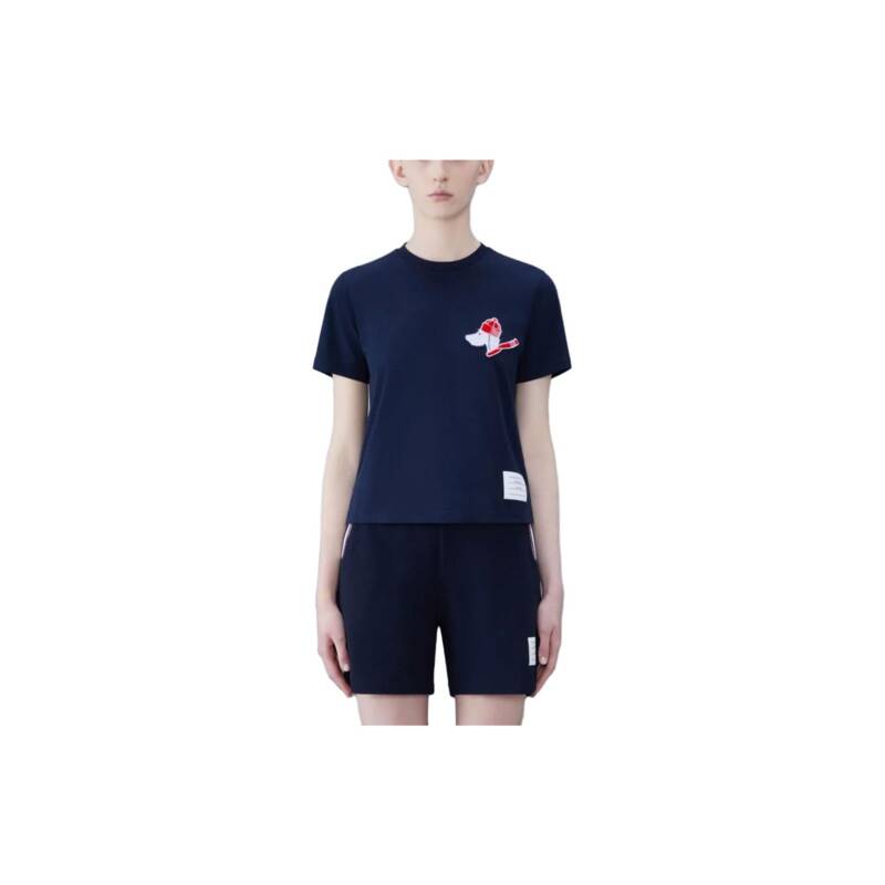[ロロモダ] トムブラウン ホリデー ヘクター 女性用半袖Tシャツ / FJS166E-J0058-415