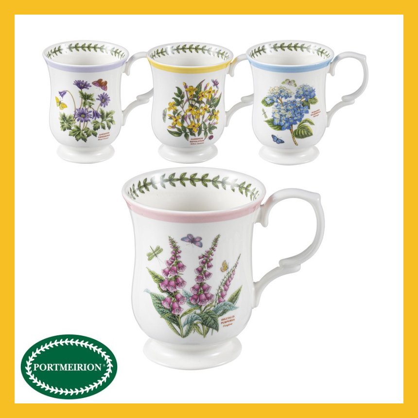 Botanic Garden Terrace Bell マグカップ4個セット 350ml