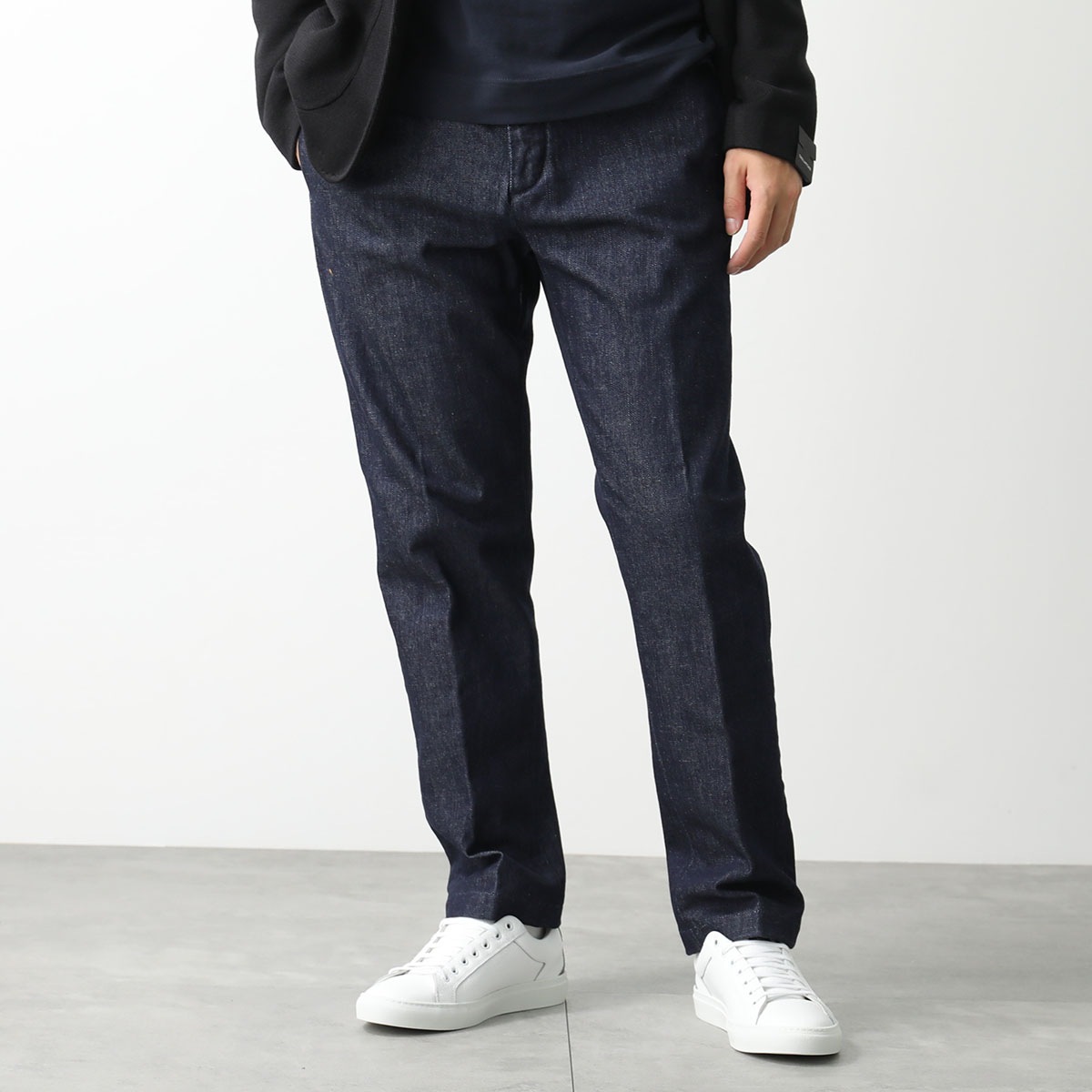 YCHAI イカイ デニム パンツ YPU037 2DS0001 AJ メンズ ジーンズ ワンウォッシュ テーパード ストレッチ 812/BLU 26,021円