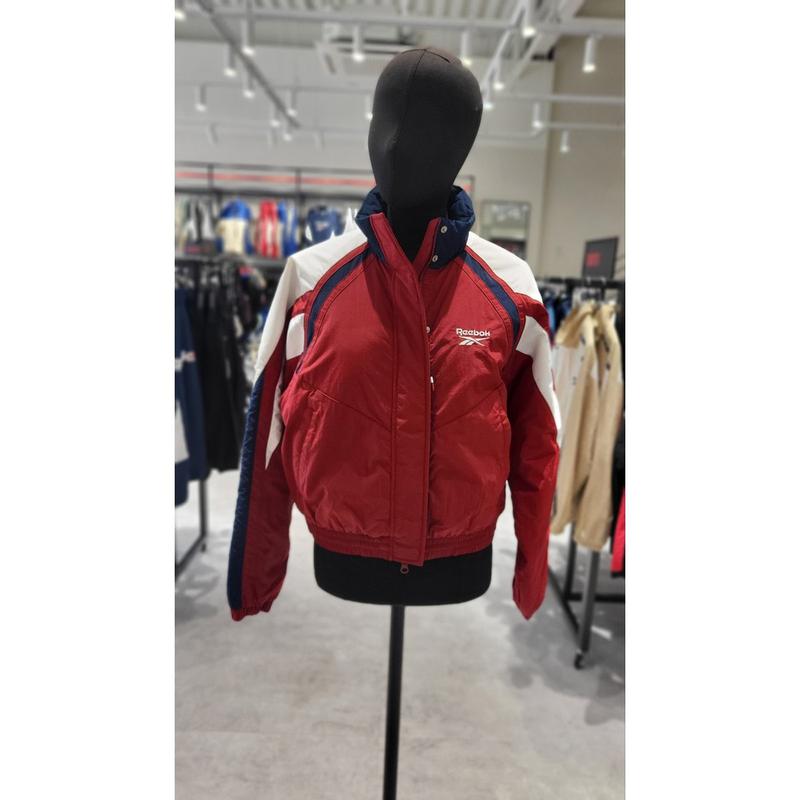 [驪州店] REJU4FJ31R3 女性ヘリテージクロップパディング（W）女子ジャンパークロップジャケット