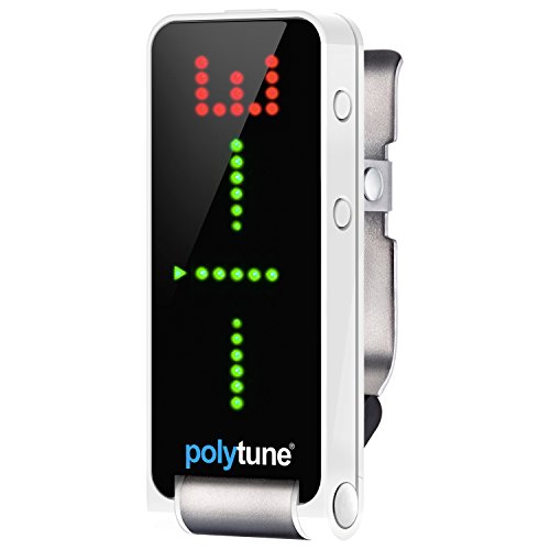 色：WHITE tc electronic ポリフォニック クリップ チューナー POLYTUNE