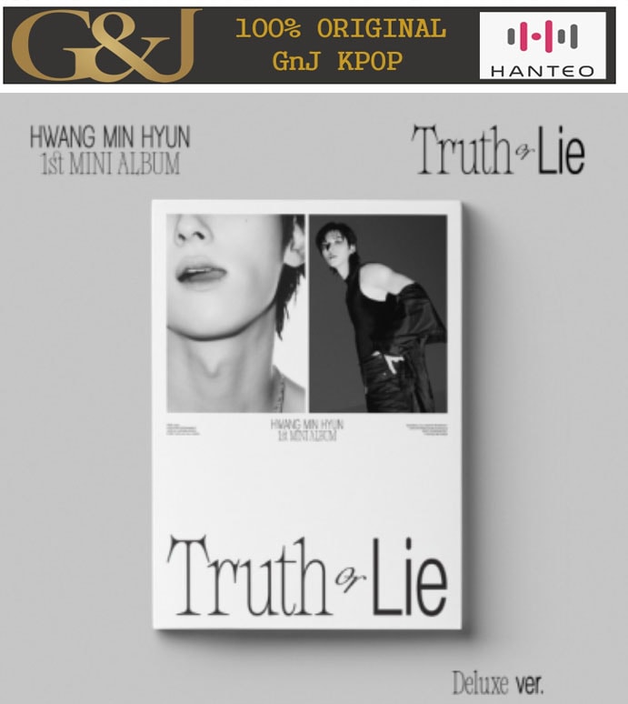 HWANG MIN HYUN (Deluxe ver) 1st MINI ALBUM Truth or LIe (Deluxe ver)
