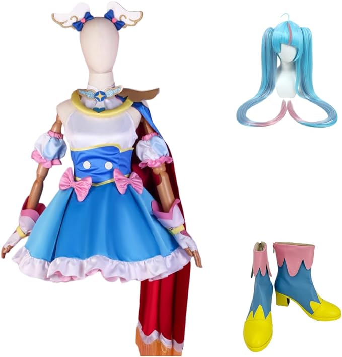 新作入荷コスチュームソラハレワタール コスプレ衣装 変装 クリスマス アニメ イベント パーティ コスチューム変装 衣装 衣装 ウィッグ靴追加可能コスプレ